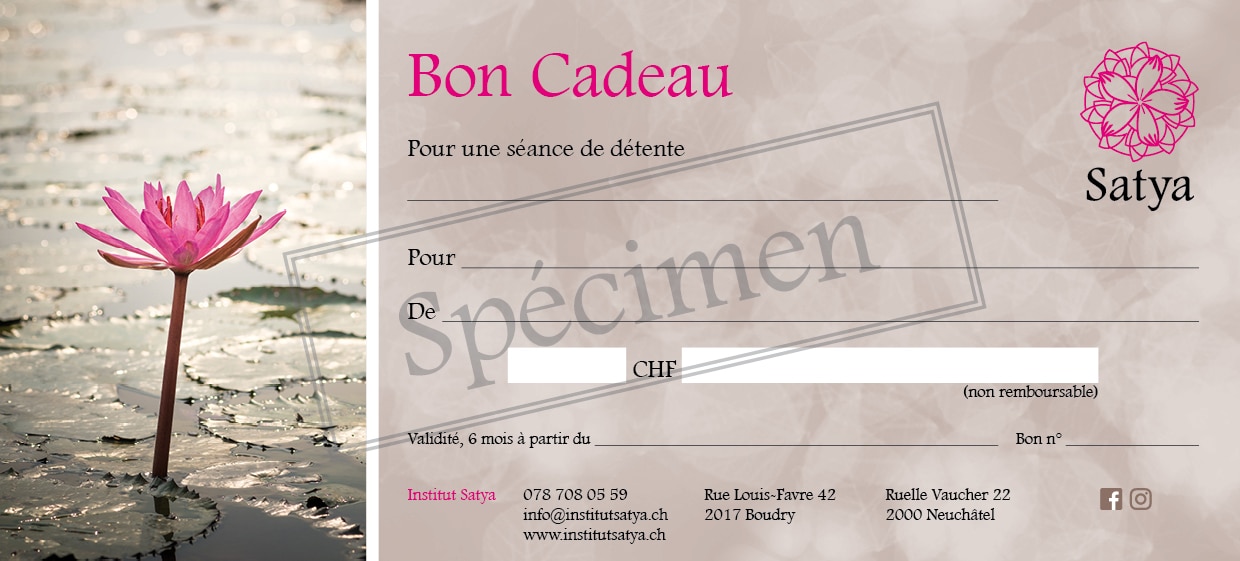 Bon cadeau Bon cadeau